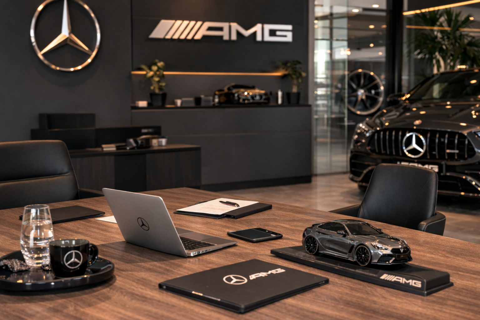 Büroarbeitsplatz bei VOSS