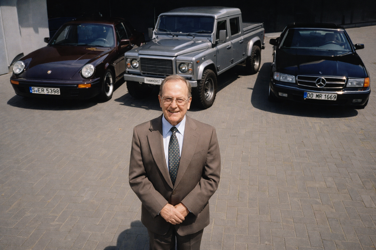 Historisches Mehrmarkenfoto von VOSS